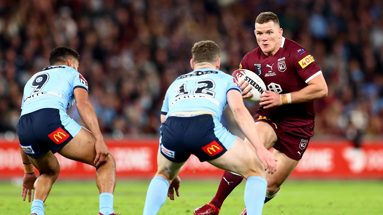 Gilbert made his State of Origin debut for Queensand this year. Picture: Getty