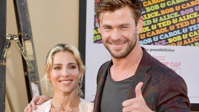 Hemsworth and Pataky on the red carpet in Hollywood. Picture: Matt Winkelmeyer/Getty Images