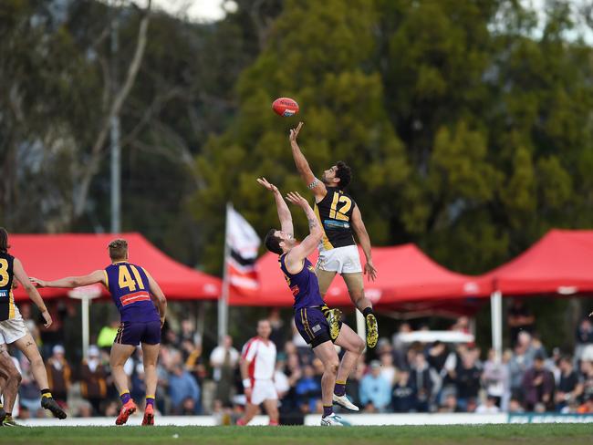 Bayswater Oval provides a great vantage point of the action. Picture: Steve Tanner