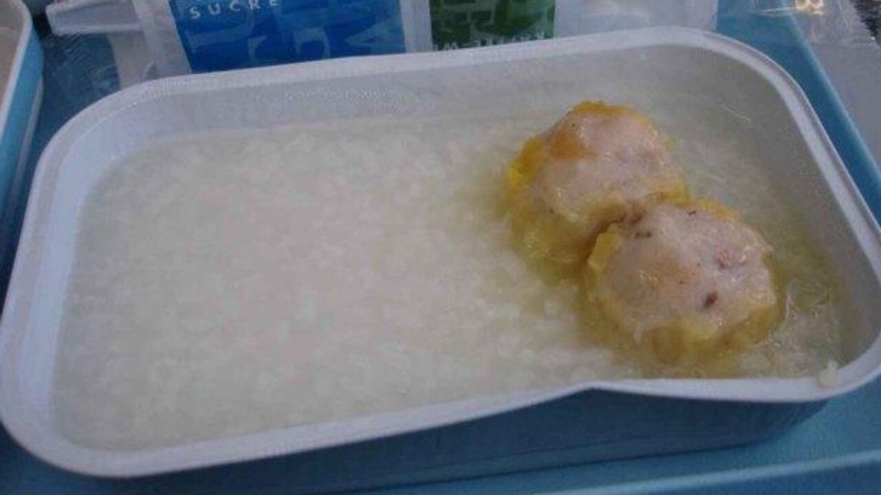 This dish was received on an Air China flight.