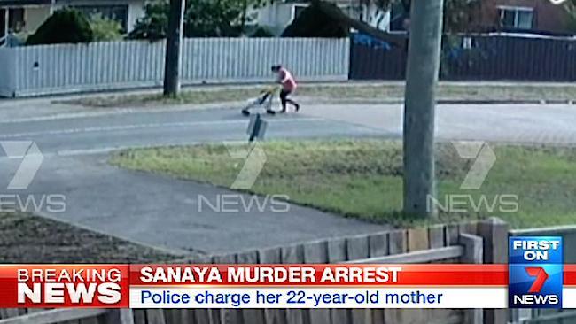 CCTV captures Sofina Nikat walking to the park