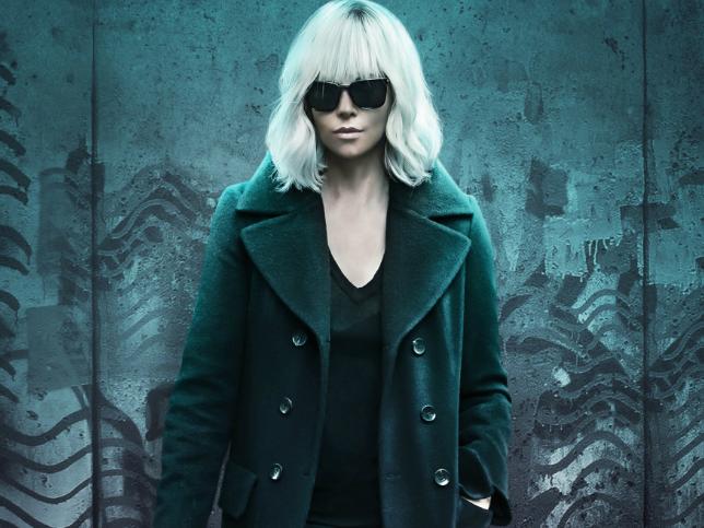 atomic blonde Charlize theron for on deamdn highlights