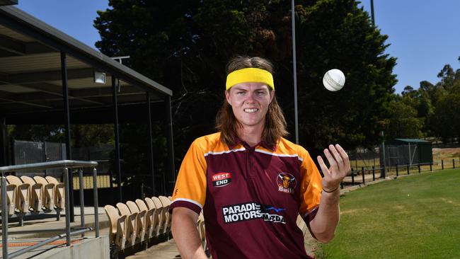 Gun Bulls bowler Tim Oakley should dominate yet again this Premier Cricket season. Picture: Keryn Stevens