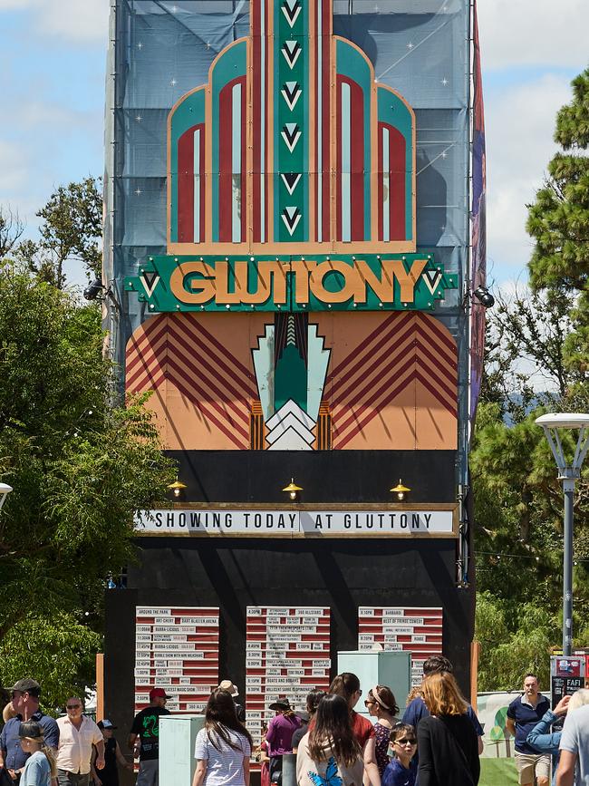 Outside Gluttony at the Adelaide Fringe. But now it may be moving on. Picture: Matt Loxton