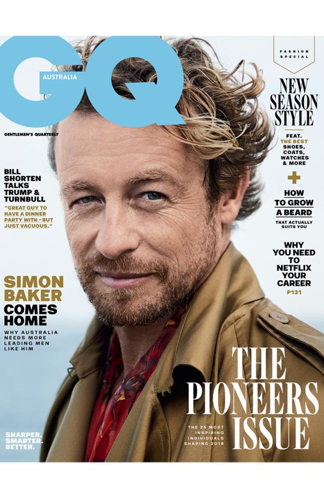 The March/April issue of GQ.