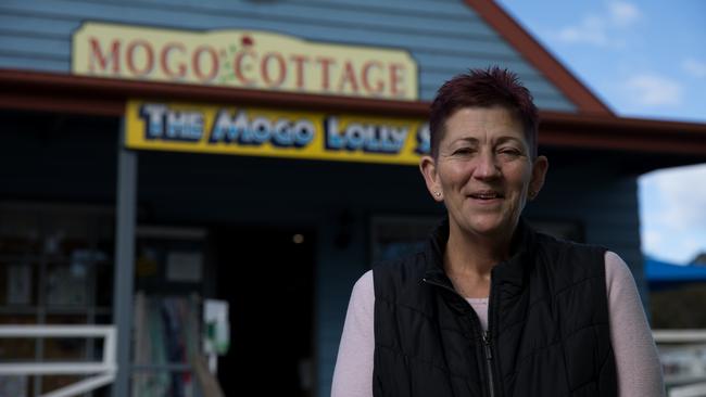 The Lolly Shop Mogo owner Theresa Matthews. Picture: Nathan Schmidt