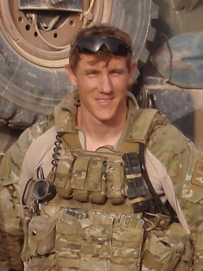 Special Forces soldier Jason Brown was killed in action during an engagement with insurgents in Afghanistan. Picture: Supplied