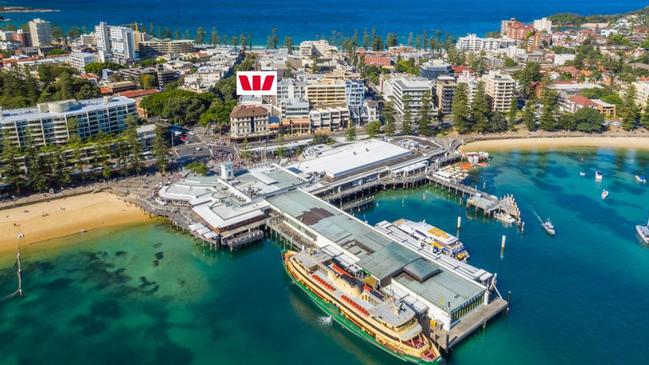 A Westpac bank site in Manly is for sale.