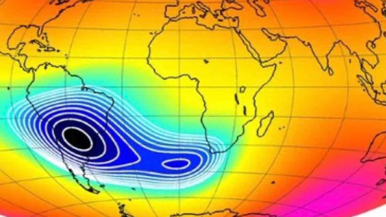 Anomalia Południowego Atlantyku: nad Ameryką Południową rośnie tajemniczy magnetyczny „krater”.