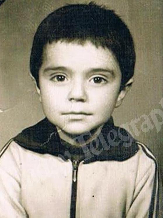 Farhad Qaumi as a child, newly arrived in Australia.