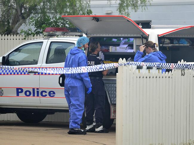 A 49-year-old woman has died after she was allegedly stabbed in Pimlico last night. About 1am, Townsville police were called to a house on Granville St after reports a woman had been stabbed. A crime scene was established and investigators are on scene. PICTURE: MATT TAYLOR.