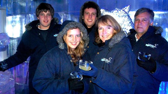 The van Breda family: (from left) Henri, Rudi, Martin, (front) Marli and Teresa. Source: Supplied Picture: Facebook