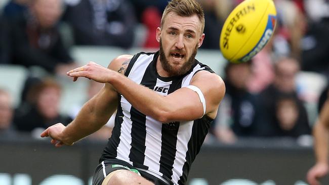 Dunn last played for Collingwood in Round 15, 2018. Picture: Michael Klein