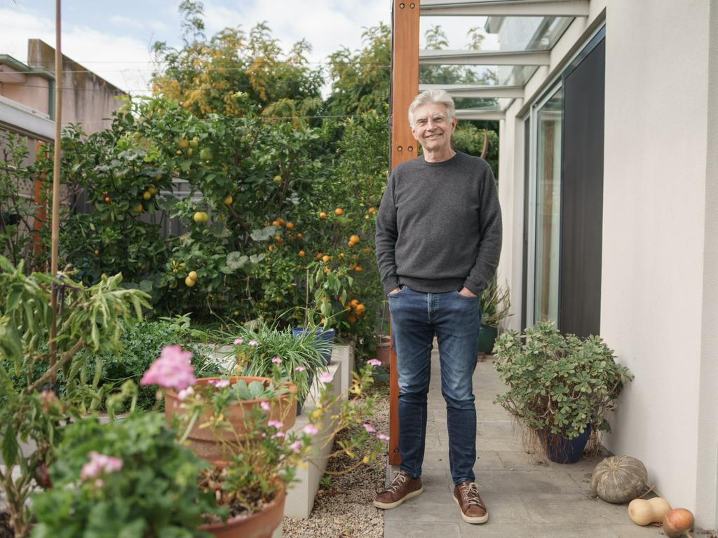 Former MP John Hill at his Adelaide home. Photo: Nick Clayton.