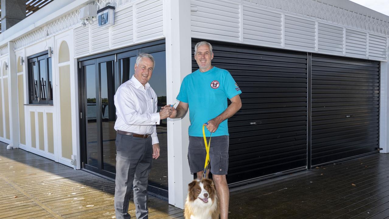 Red Dog Riverfront was opened on May 9, 2023, with the mayor himself handing the keys over to Sandi’s husband Jason Egan.