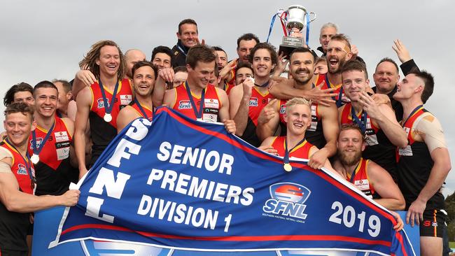 Dingley will have to wait until 2021 to defend its Division 1 premiership.