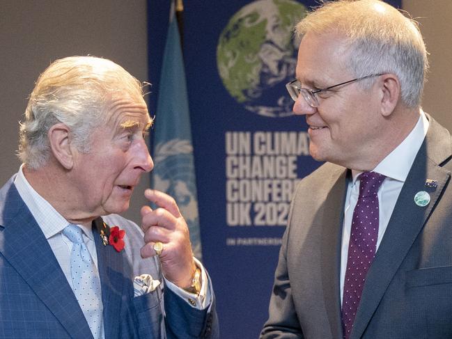 ‘We’ve done it’: ScoMo and Prince Charles meet in Glasgow