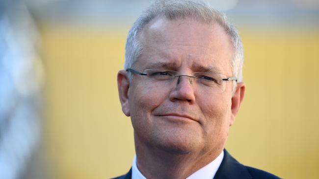 Prime Minister Scott Morrison has praised the Victorian introduction of stronger measures. Picture: AAP Image/Joel Carrett