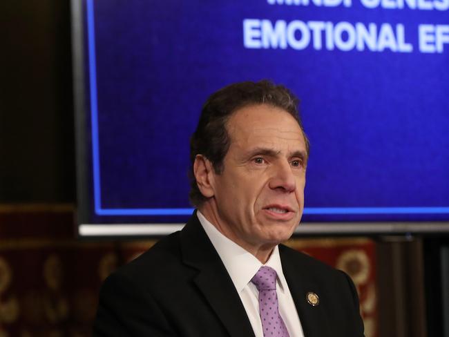 New York Governor Andrew Cuomo. Picture: AFP