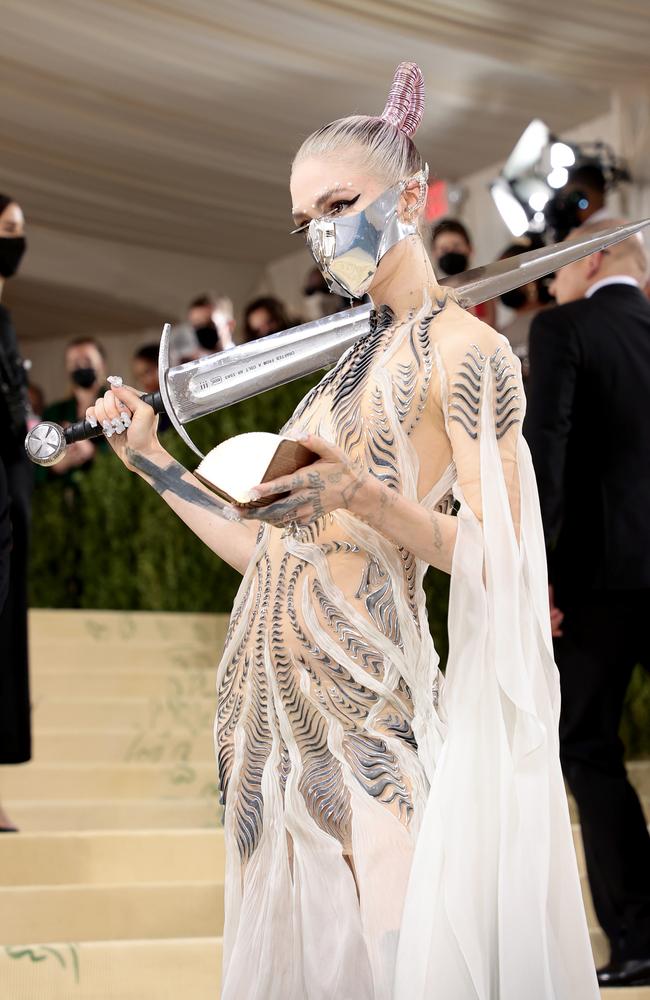 Grimes. Picture: Getty Images