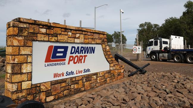 The Darwin Port was leased to Landbridge Group for $506 million in 2015. Picture: Darrian Traynor/Getty Images