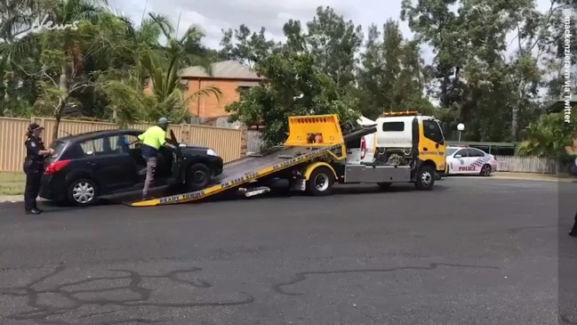 Car towed from crime scene after stabbing death