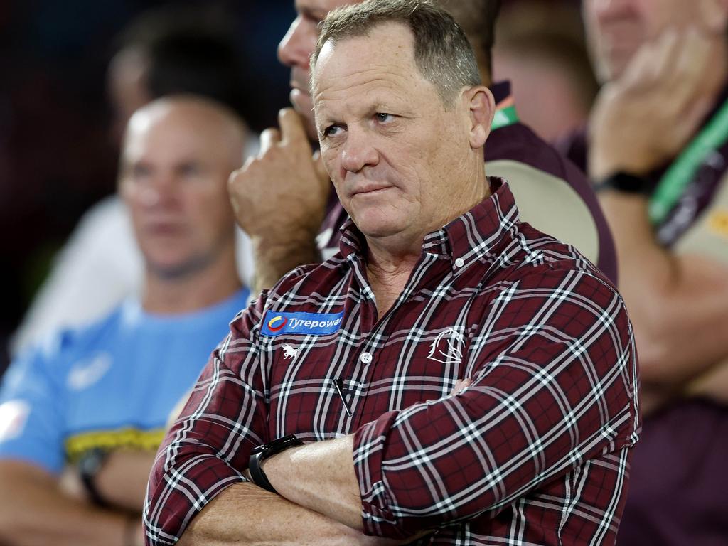 Kevin Walters after the 2023 NRL Grand Final loss to Penrith. Picture: Adam Head