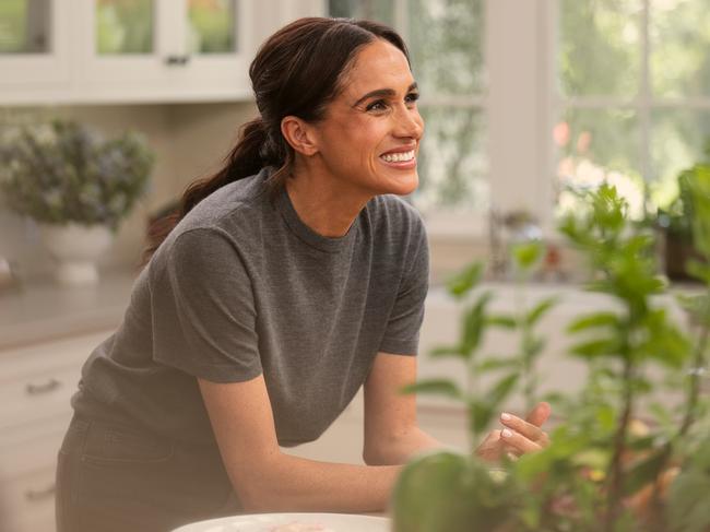 Meghan, Duchess of Sussex being fabulous in With Love, Meghan. Picture: Jake Rosenberg/Netflix © 2025