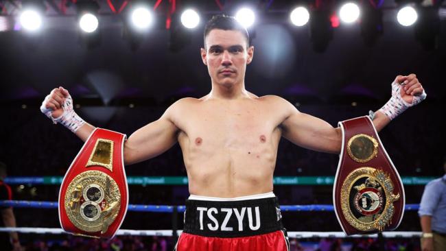 Tim Tszyu first round knock out of Bowyn Morgan: Aussie ...