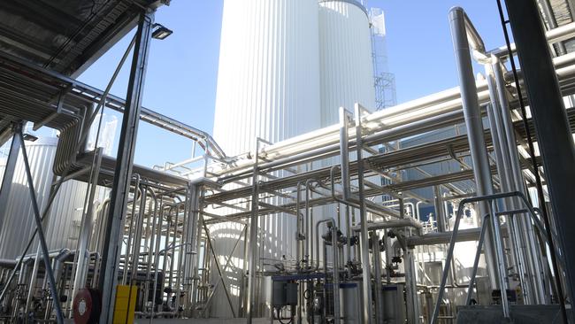 Freedom Foods’ dairy facility in Shepparton.