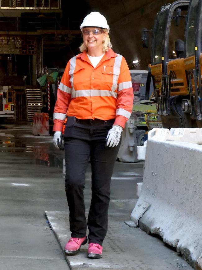 Kat Stapleton CEO Queensland Rail. Photo Steve Pohlner