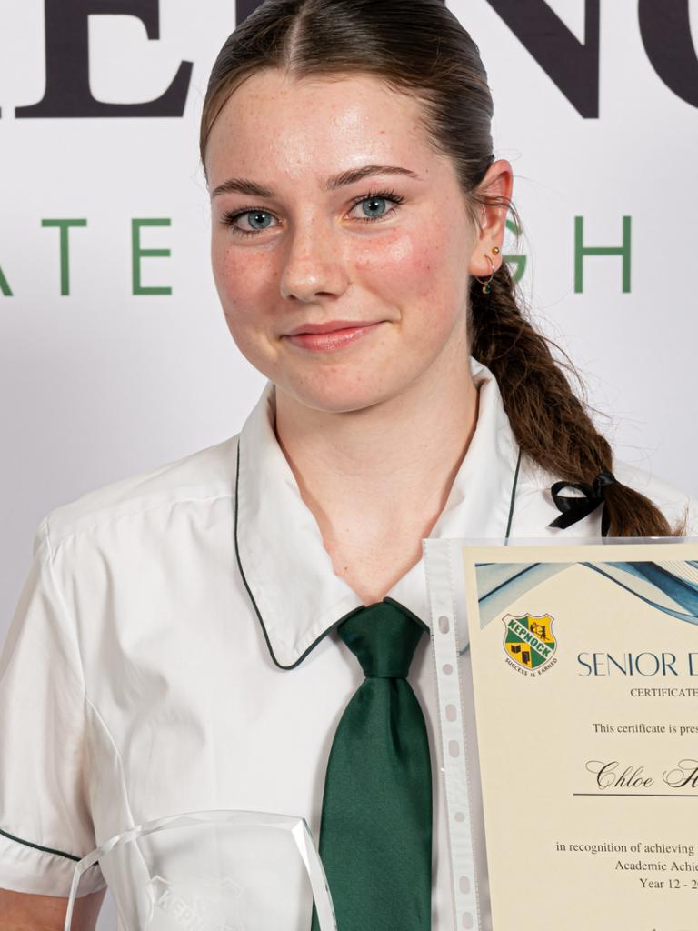 Chloe Howden is Kepnock State High School Senior Dux for 2023. Image credit: Paul Beutel.