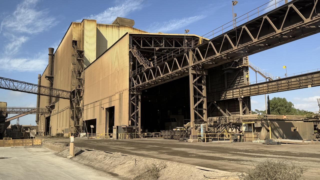 The Whyalla steelworks on February 7, 2025. Picture: Dean Martin