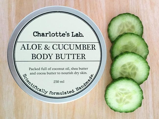 Charlotte’s lab body butter.