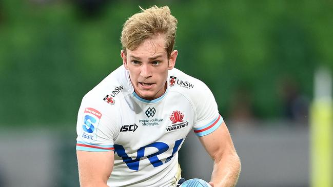 Max Jorgensen in the match against Fijian Drua at AAMI Park. Pic: Quinn Rooney/Getty Images