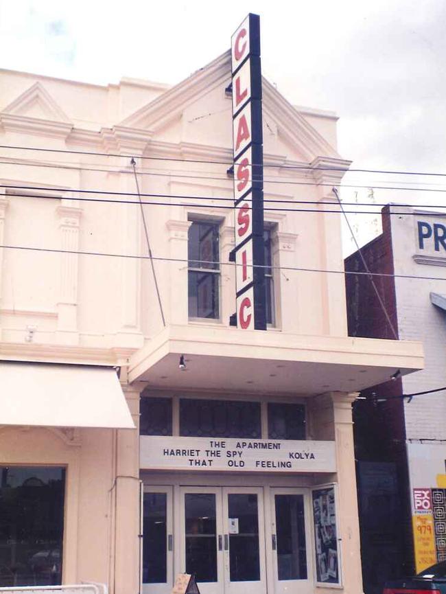 The Classic Cinema is an Elsternwick institution.