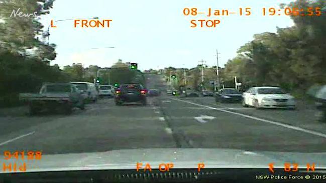 Police dash-cam shows fatal joyride