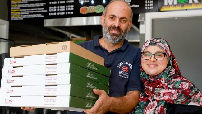 Mohamad Mohamad and Fatma Hussein saw the need for coffee in Pendle Hill. Picture: Angelo Velardo