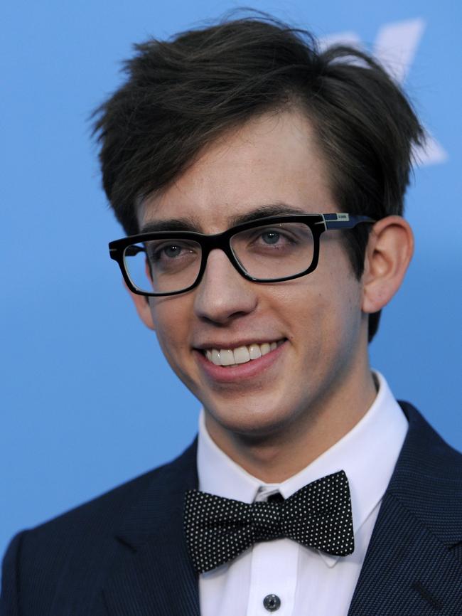 Played Artie Abrams ... Actor Kevin McHale, 26, starred in Glee. Picture: AP / Chris Pizzello