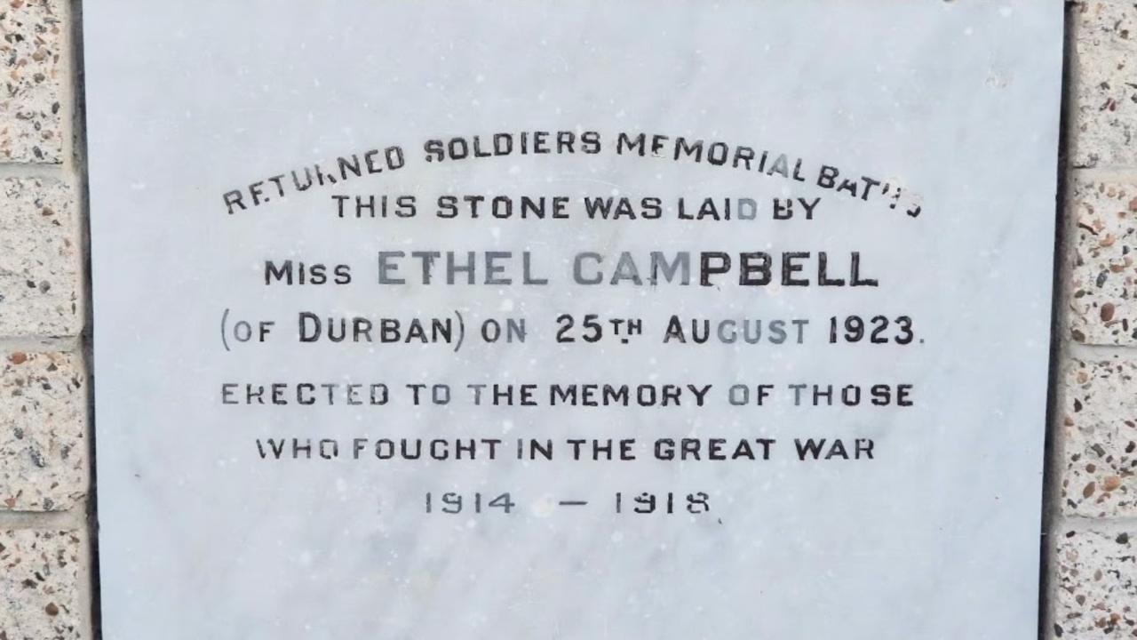 The current location of the foundation stone and plaque laid by Ethel Campbell was a frequently raised concern at Friday's gathering.