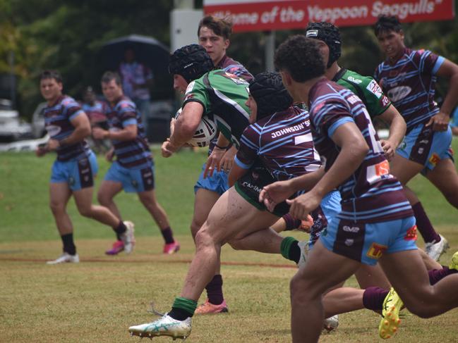 Cyril Connell Cup, Round 1, CQ Capras versus Townsville Blackhawks at Webb Park, Yeppoon, on February 15, 2025.