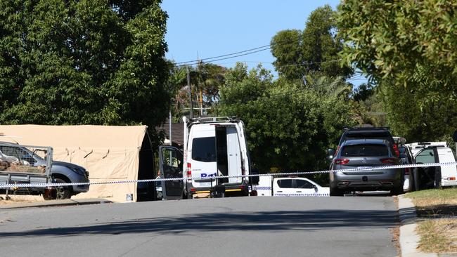 Part of Essington Street remained closed on Saturday. Picture: NCA NewsWire / Sharon Smith