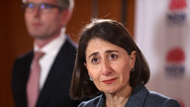 Premier Gladys Berejiklian at The Four Seasons Hotel in Sydney, NSW. Picture: NCA NewsWire Dylan Coker