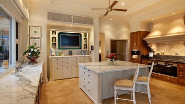 The main kitchen at Mandalay House.