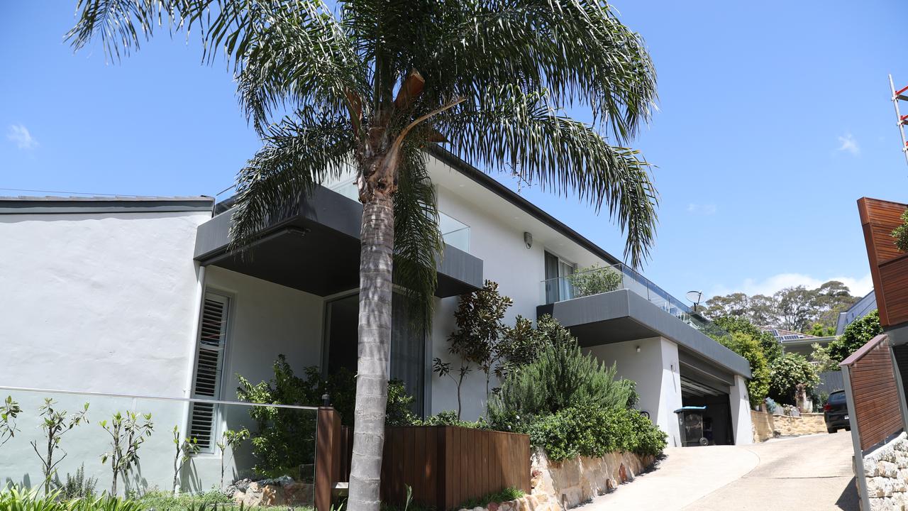 The home in Bayview where Mr Baluch was staying. Picture: John Grainger