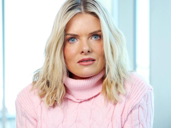 WEEKEND TELEGRAPH. JULY 18, 2024.Pictured at the Today FM offices in Sydney today is Erin Molan, for a story on Domestic Violence. Picture: Tim Hunter.