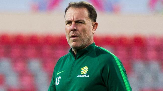 Matildas coach Alen Stajcic wants more aggression from his players. Picture: Val Migliaccio