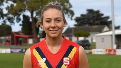 Woodville-West Torrens SANFLW rising star Jamie Parish. Picture: Supplied, SANFL