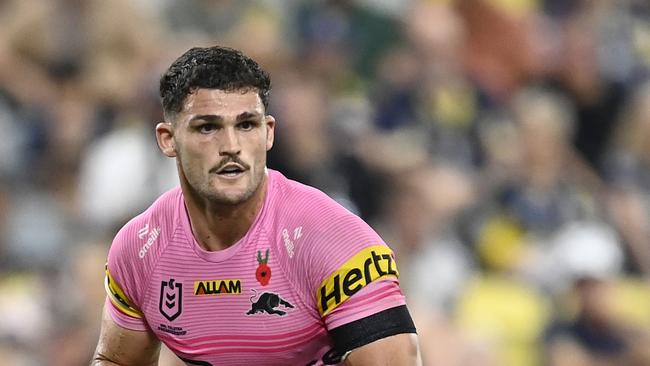 Nathan Cleary returned missed the Souths game as a precaution. Picture: Ian Hitchcock/Getty Images