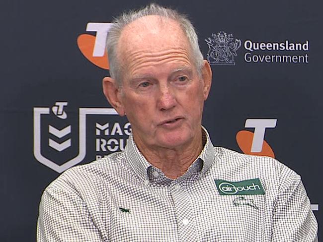 Wayne Bennett, South Sydney coach.